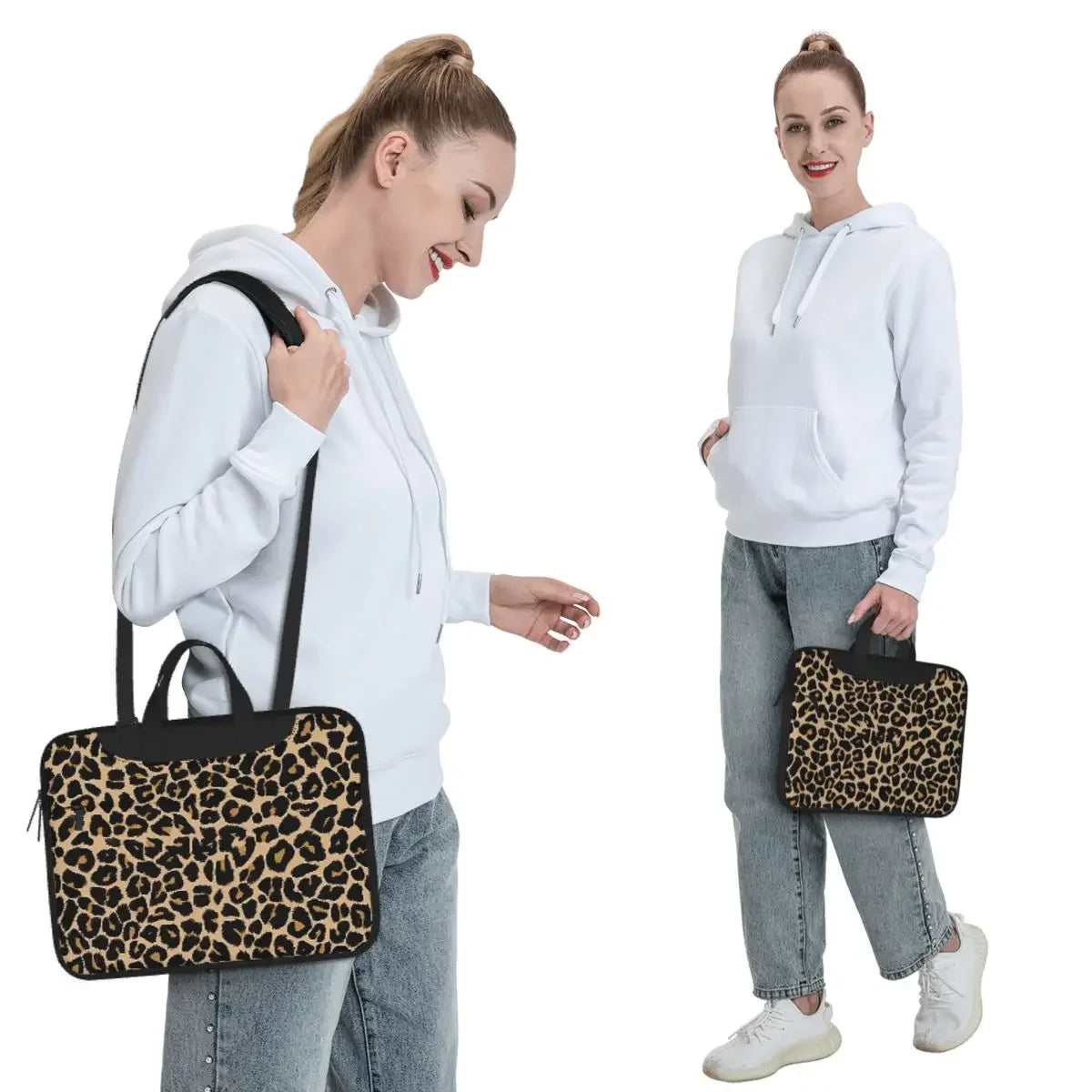 Leopard Carry — Afterglow — MacBook Sleeve