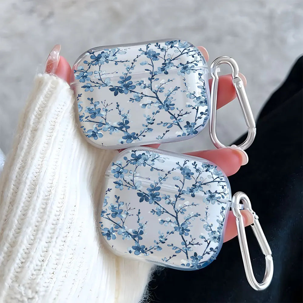 Blue Reverie — Porcelain Vine — AirPods Case