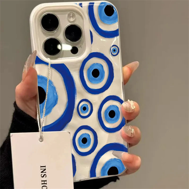 Eye Retro — Chalk — iPhone Case