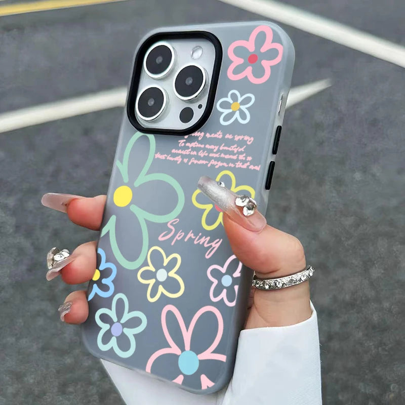 Spring Press — Ink — iPhone Case
