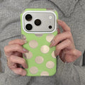 Silver Dot — Fern — iPhone Case