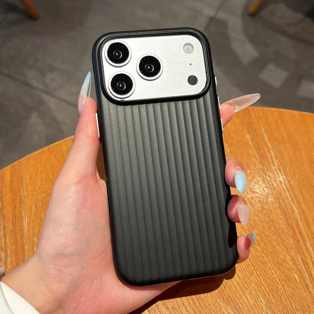 Luggage Stripe — Ink — iPhone Case