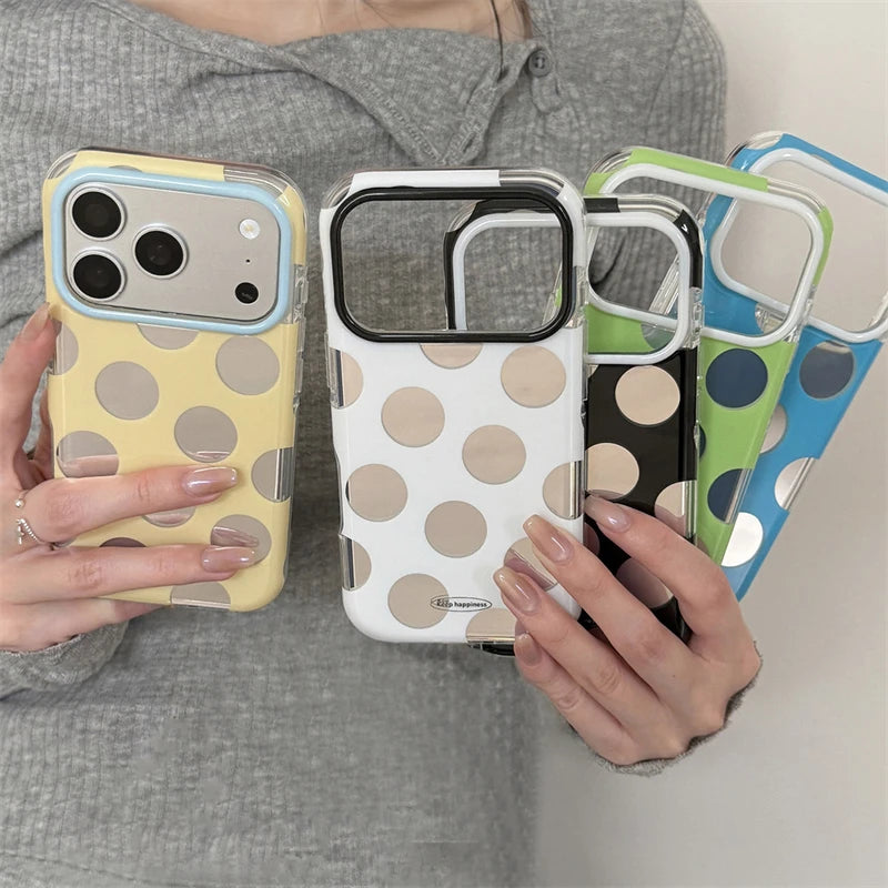 Silver Dot — Fern — iPhone Case