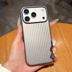Luggage Stripe — Ash — iPhone Case