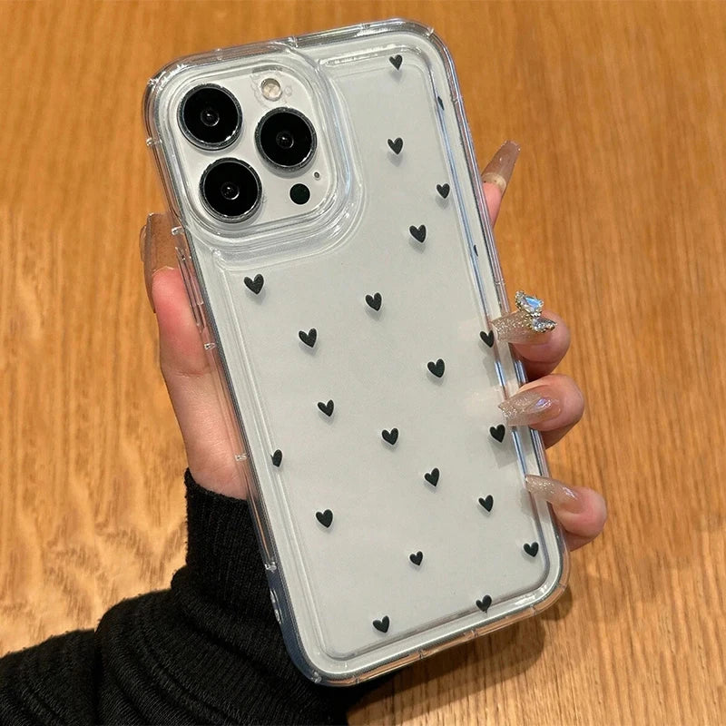 Clear Heart — Afterglow — iPhone Case
