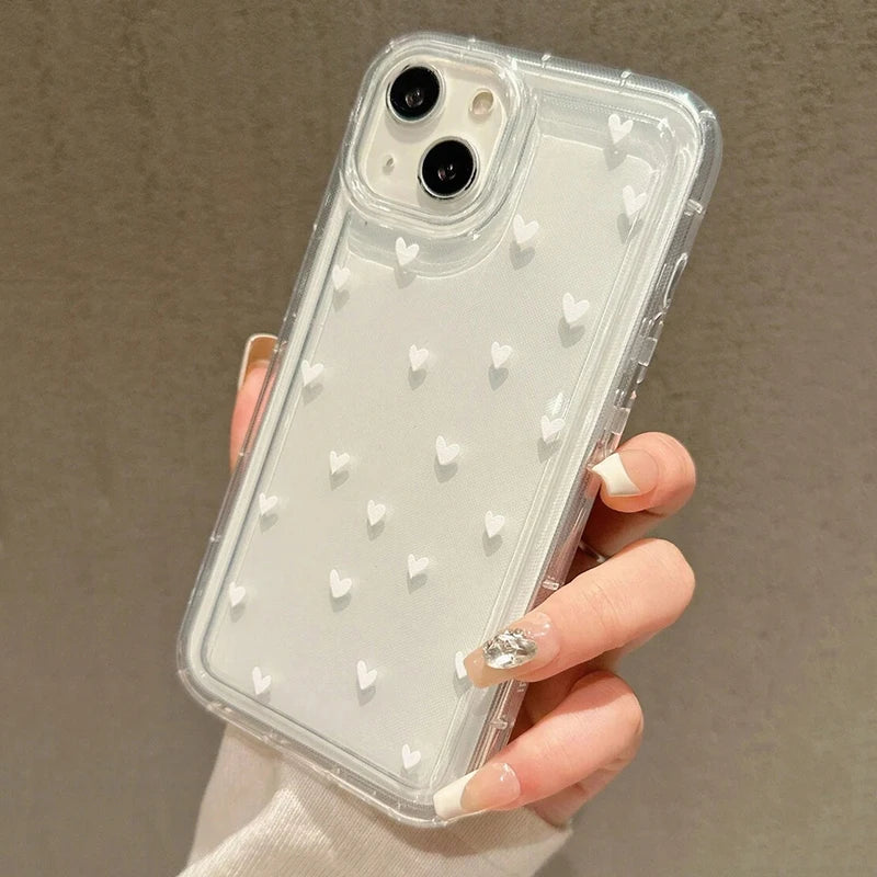 Clear Heart — Aura — iPhone Case
