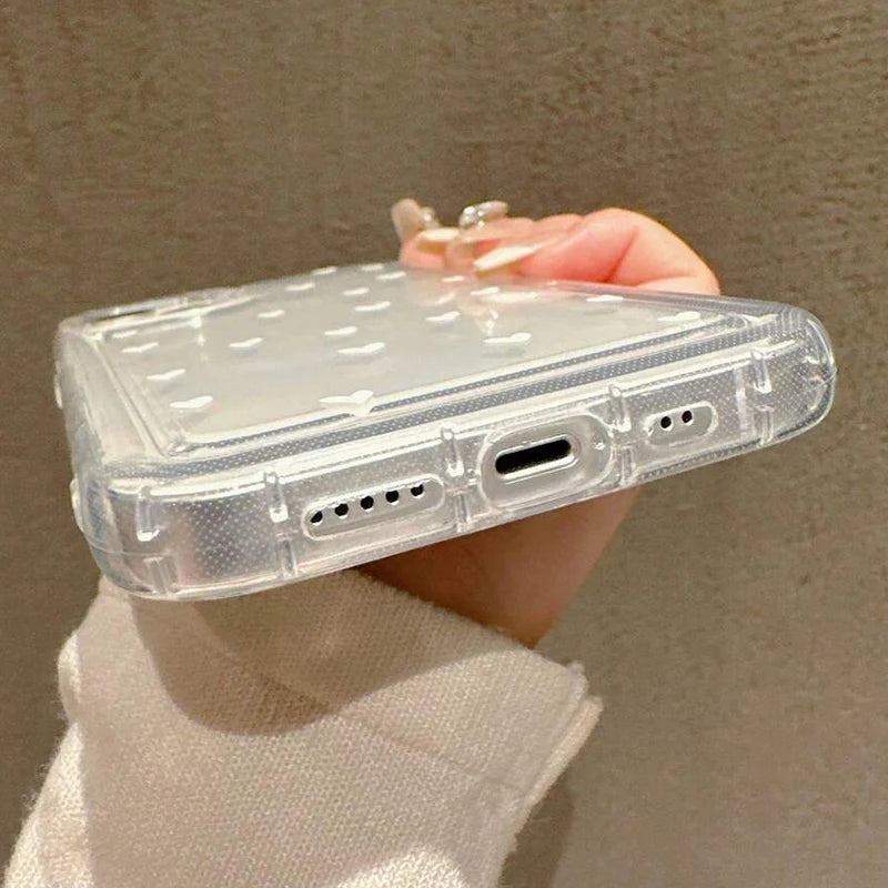 Clear Heart — Aura — iPhone Case