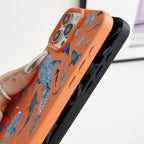 Whale Study — Cocoa — iPhone Case
