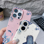 Whale Song — Navy — iPhone Case