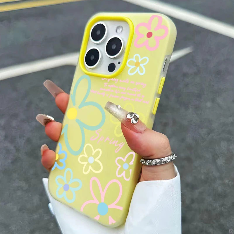 Spring Press — Saffron — iPhone Case
