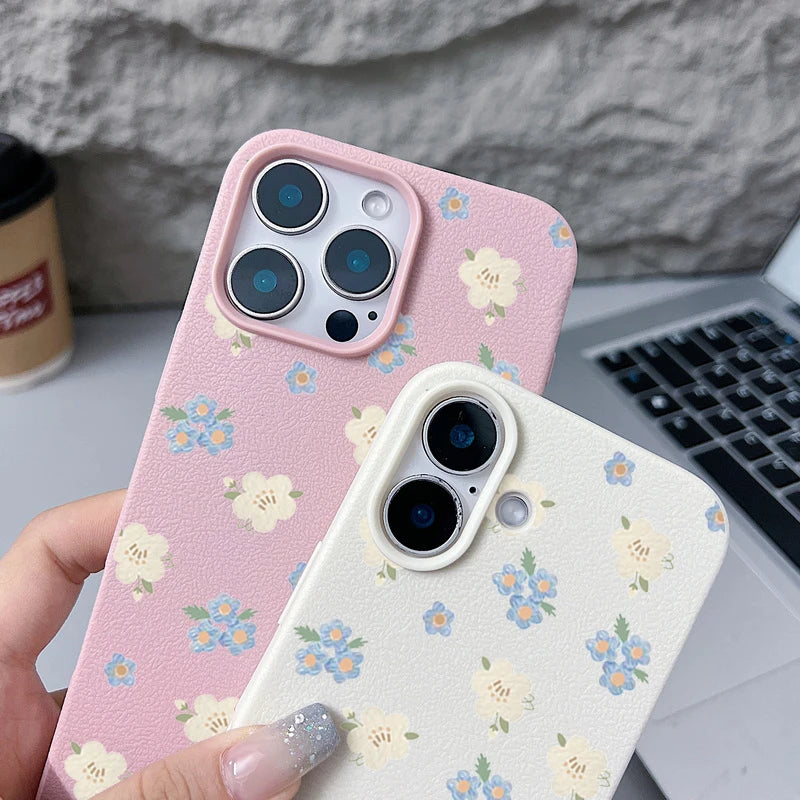 Petal Press — Navy — iPhone Case