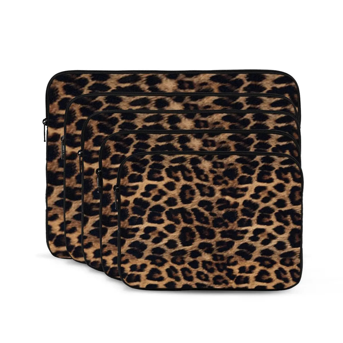 Leopard Pouch — Afterglow — MacBook Sleeve