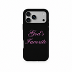 Loud Type Chorus iPhone case on white