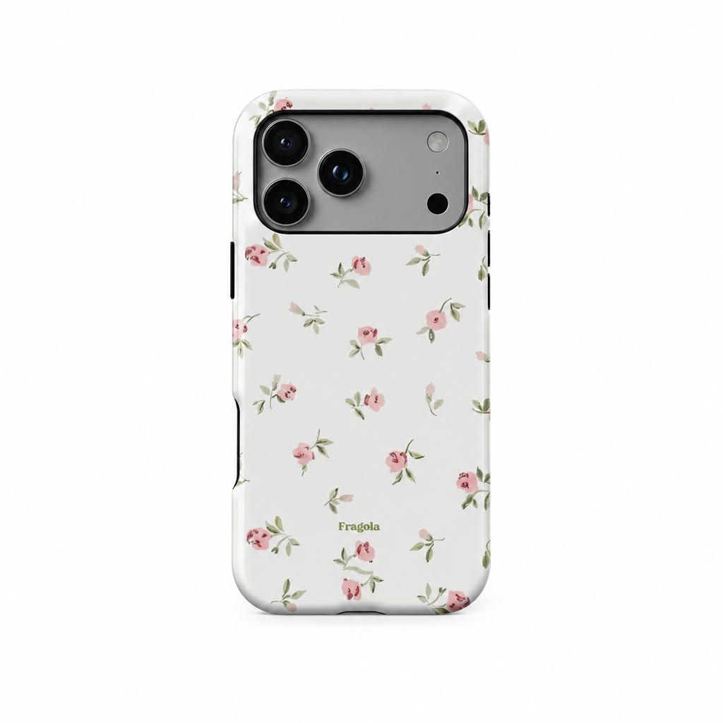 Ojo Afterglow iPhone case on white