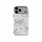 Ojo Atlas iPhone case on white