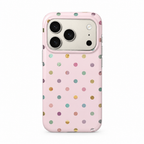 Colour Point Blush iPhone case on white