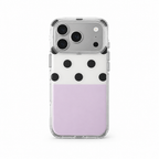 Splice Dot Afterglow iPhone case on white