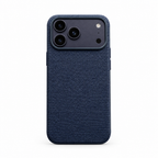 Tech Weave Cobalt iPhone case on white