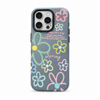 Spring Press Ink iPhone case on white