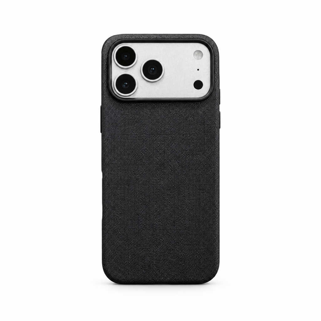 Tech Weave Ink iPhone case on white