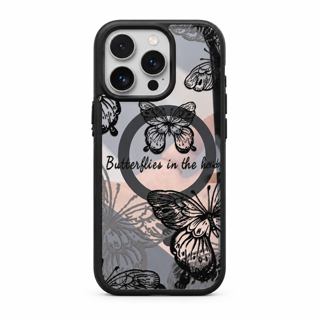 Leopard Matte Canvas iPhone case on white