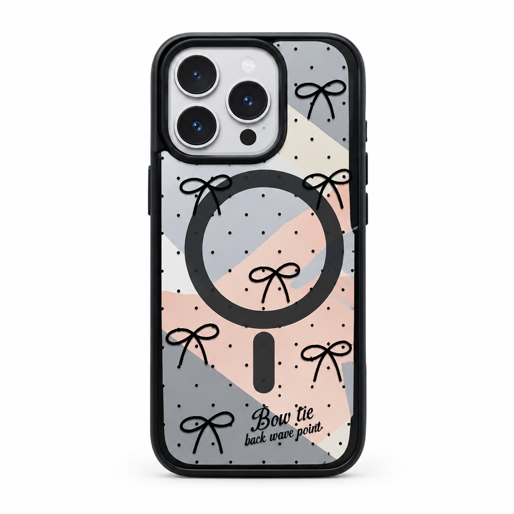 Leopard Matte Atlas iPhone case on white