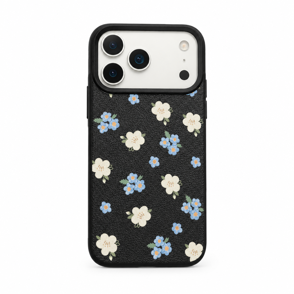 Petal Press Ink iPhone case on white