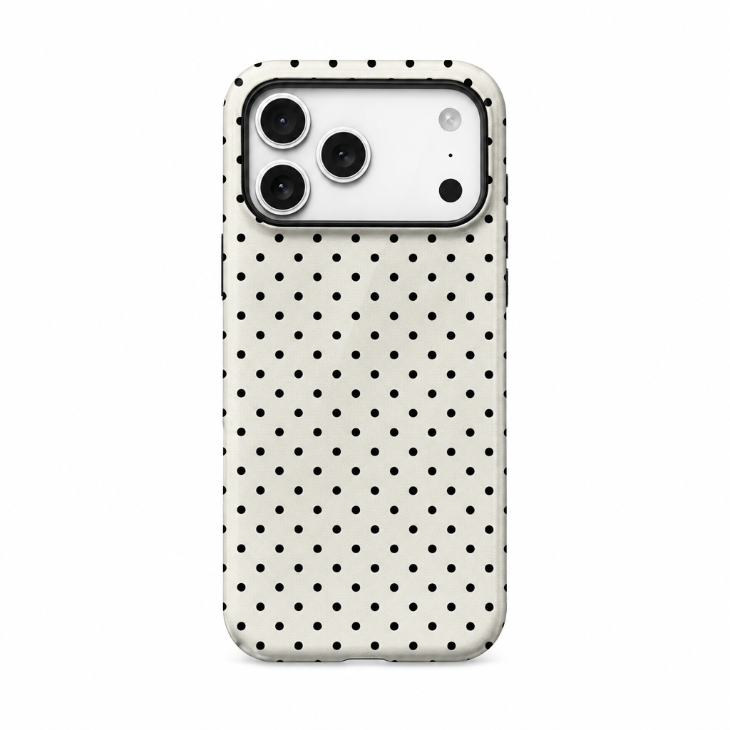 Film Noir Aura iPhone case on white