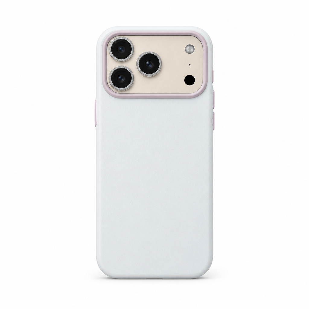Dopamine Patch Afterglow iPhone case on white