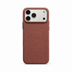 Tech Weave Cocoa iPhone case on white