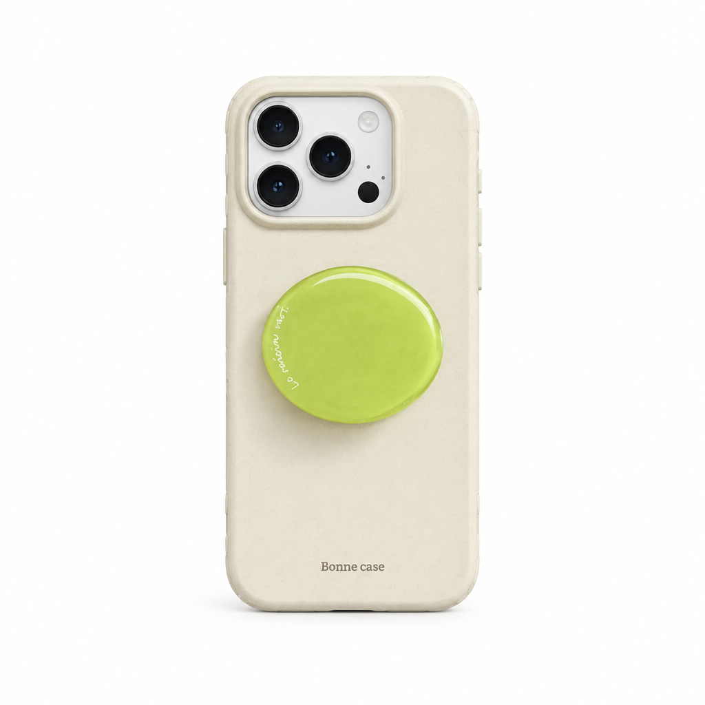 Candy Stand Fern iPhone case on white