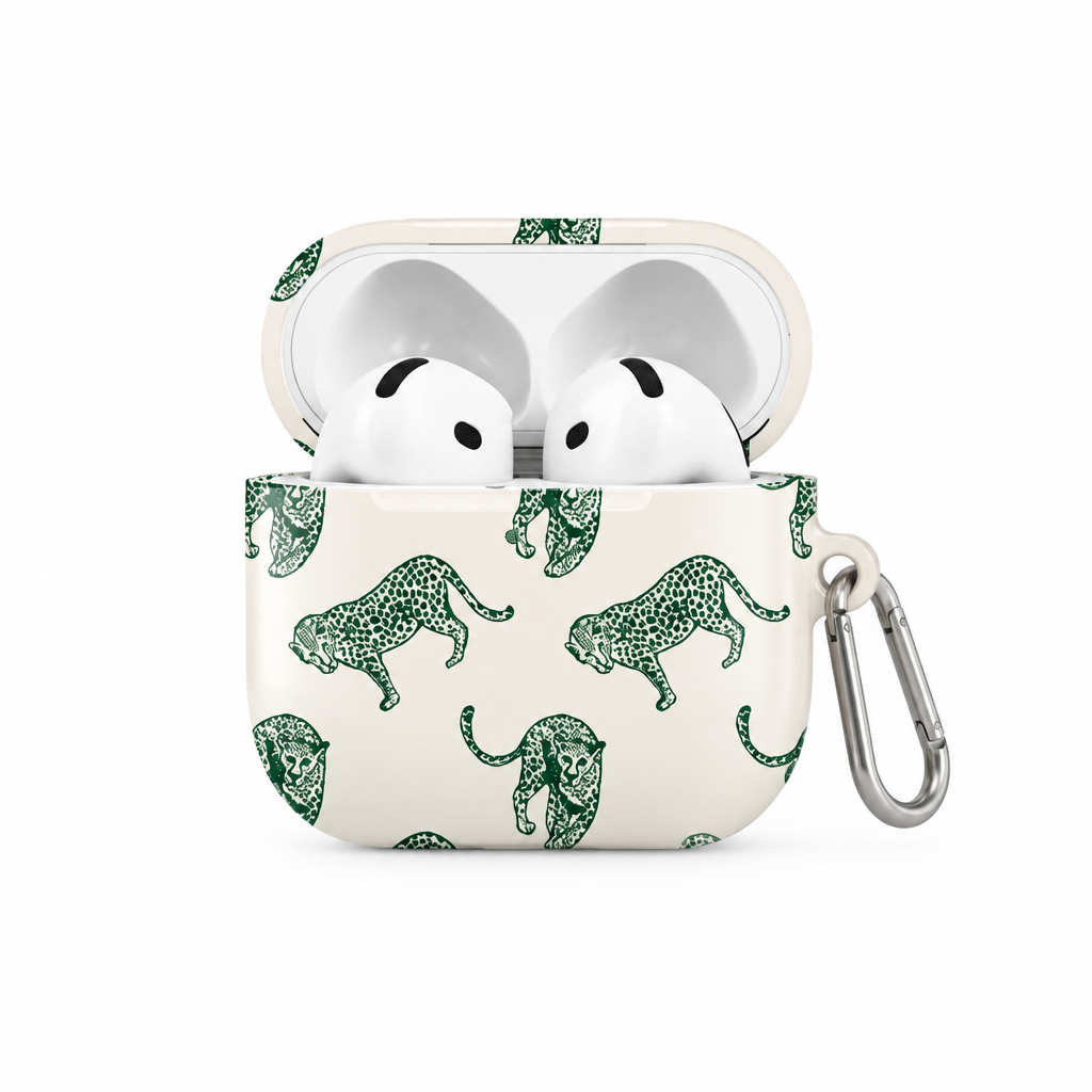 Weekend Club Green Safari AirPods Case