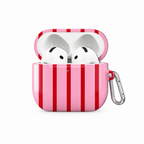 Weekend Club Berry Stripe AirPods Case