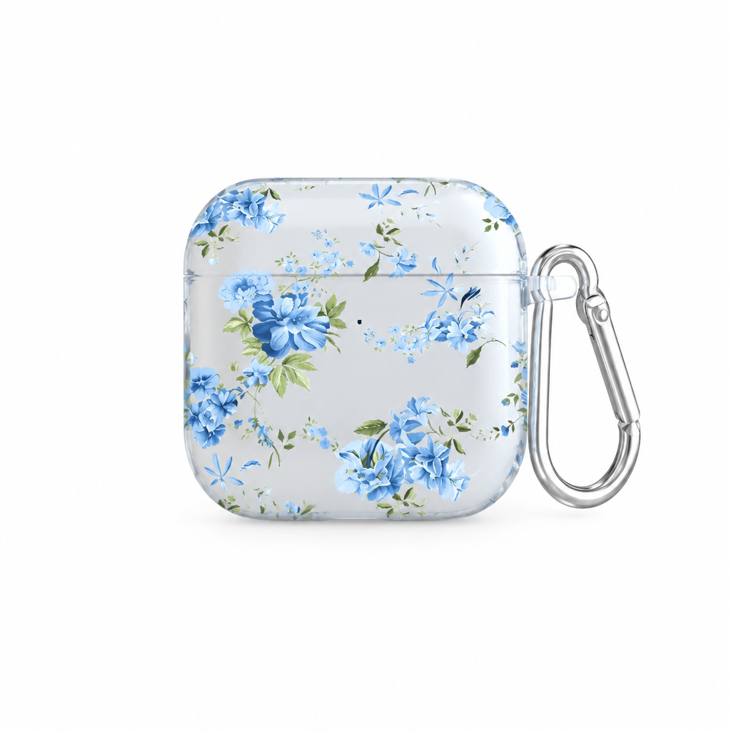 Blue Reverie Bluebell AirPods Case