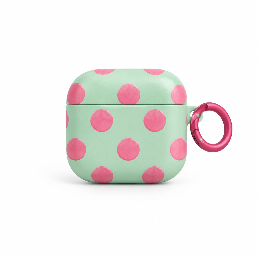 Bubble Hour Pistachio AirPods Case
