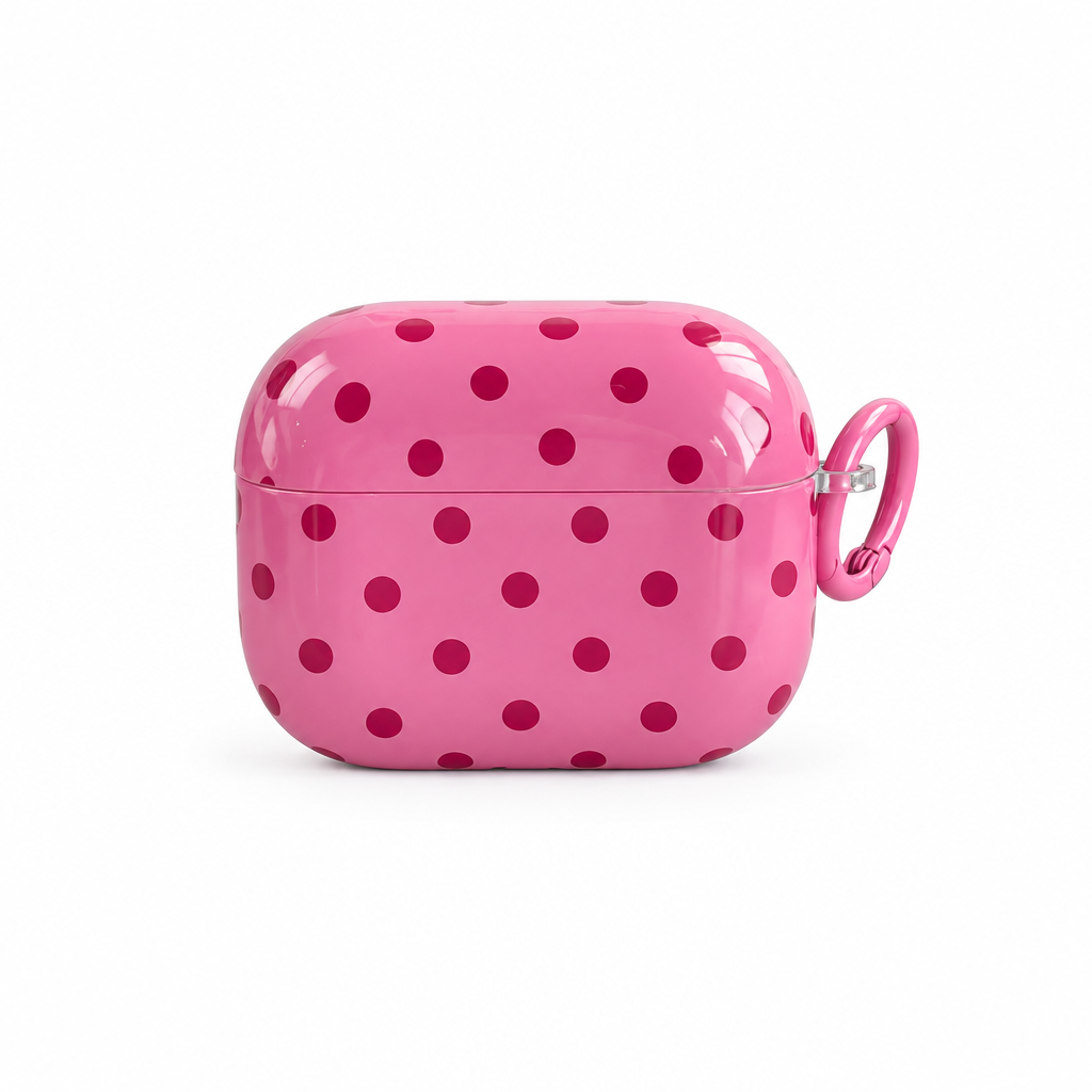 Raspberry Social Afterglow AirPods Case