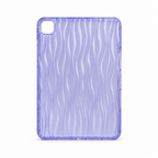 Wave Study Wisteria iPad Case