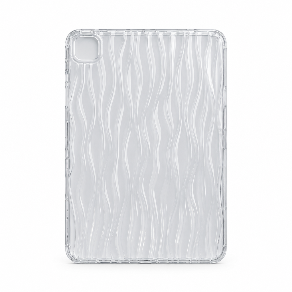 Wave Study Glass iPad Case