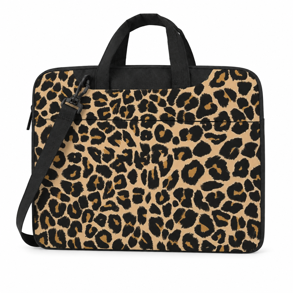 Leopard Carry Afterglow MacBook Sleeve