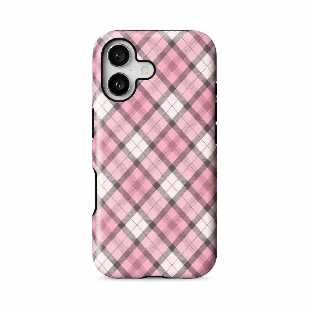 Plaid Wing Canvas iPhone Case