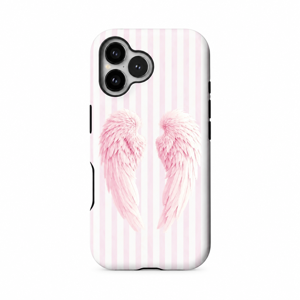 Plaid Wing Afterglow iPhone Case