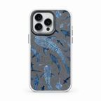 Whale Study Ash iPhone Case