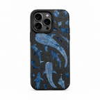Whale Study Ink iPhone Case