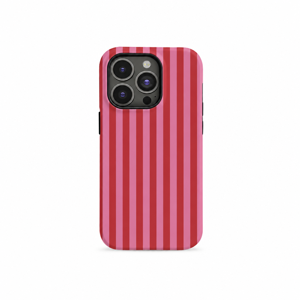 Double Pink Aura iPhone Case