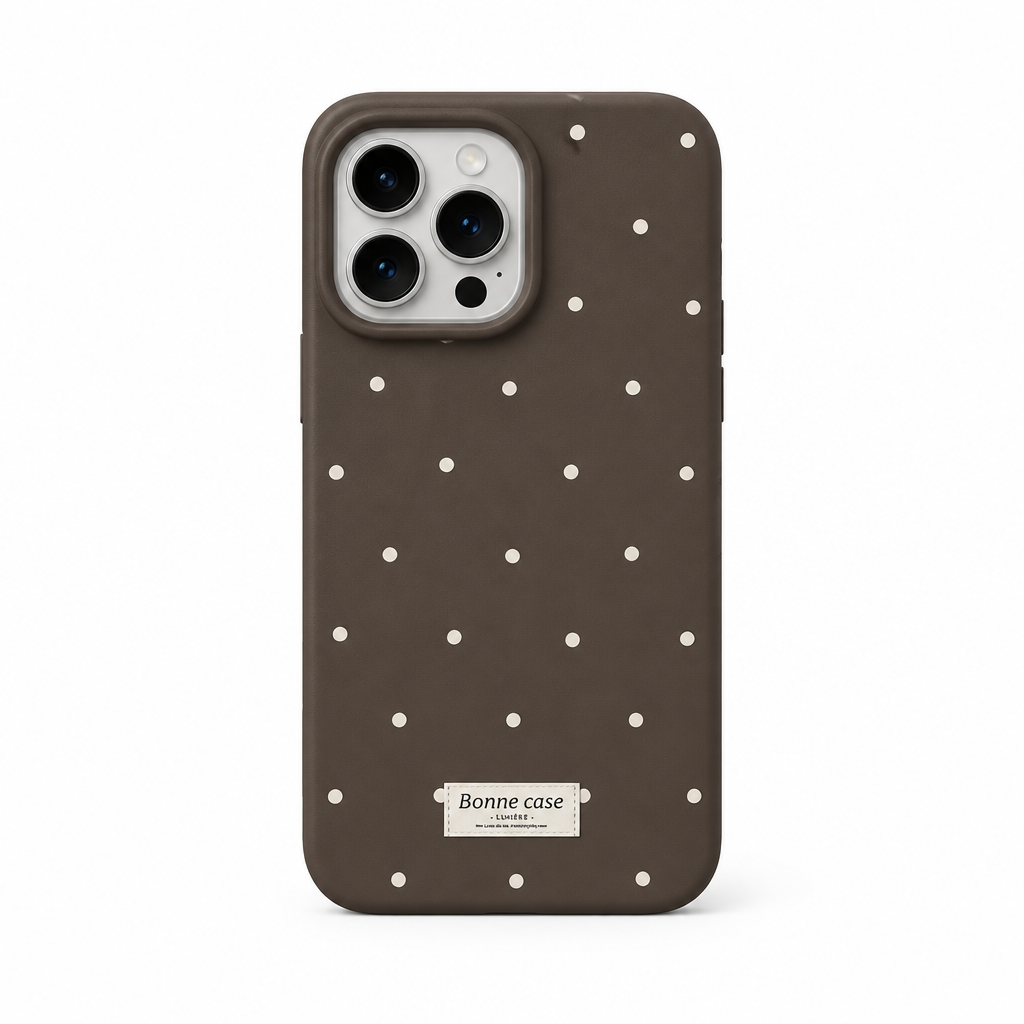 Minimal Dot Aura iPhone Case
