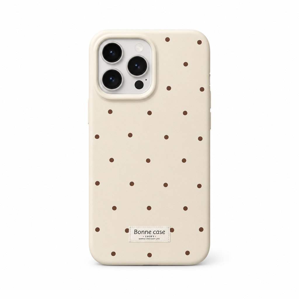 Minimal Dot Bloom iPhone Case