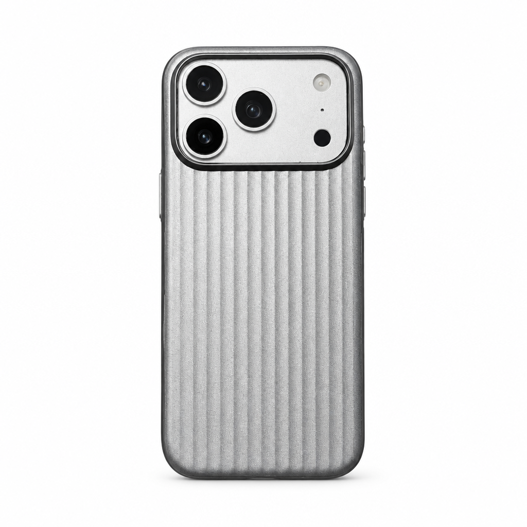 Luggage Stripe Ash iPhone Case