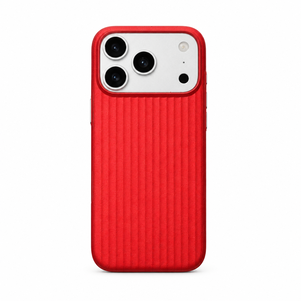 Luggage Stripe Cherry iPhone Case