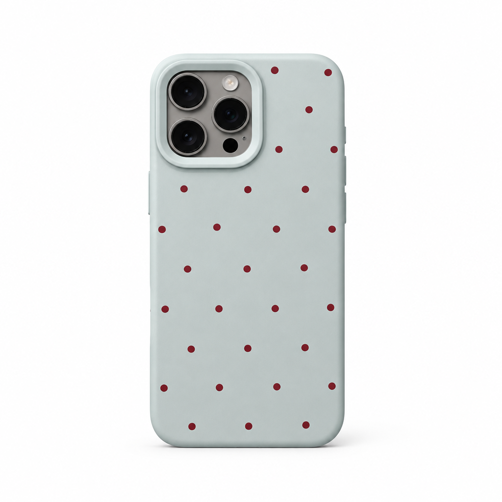 Minimal Dot Afterglow iPhone Case