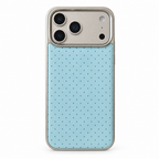 Foil Dot Cobalt iPhone Case